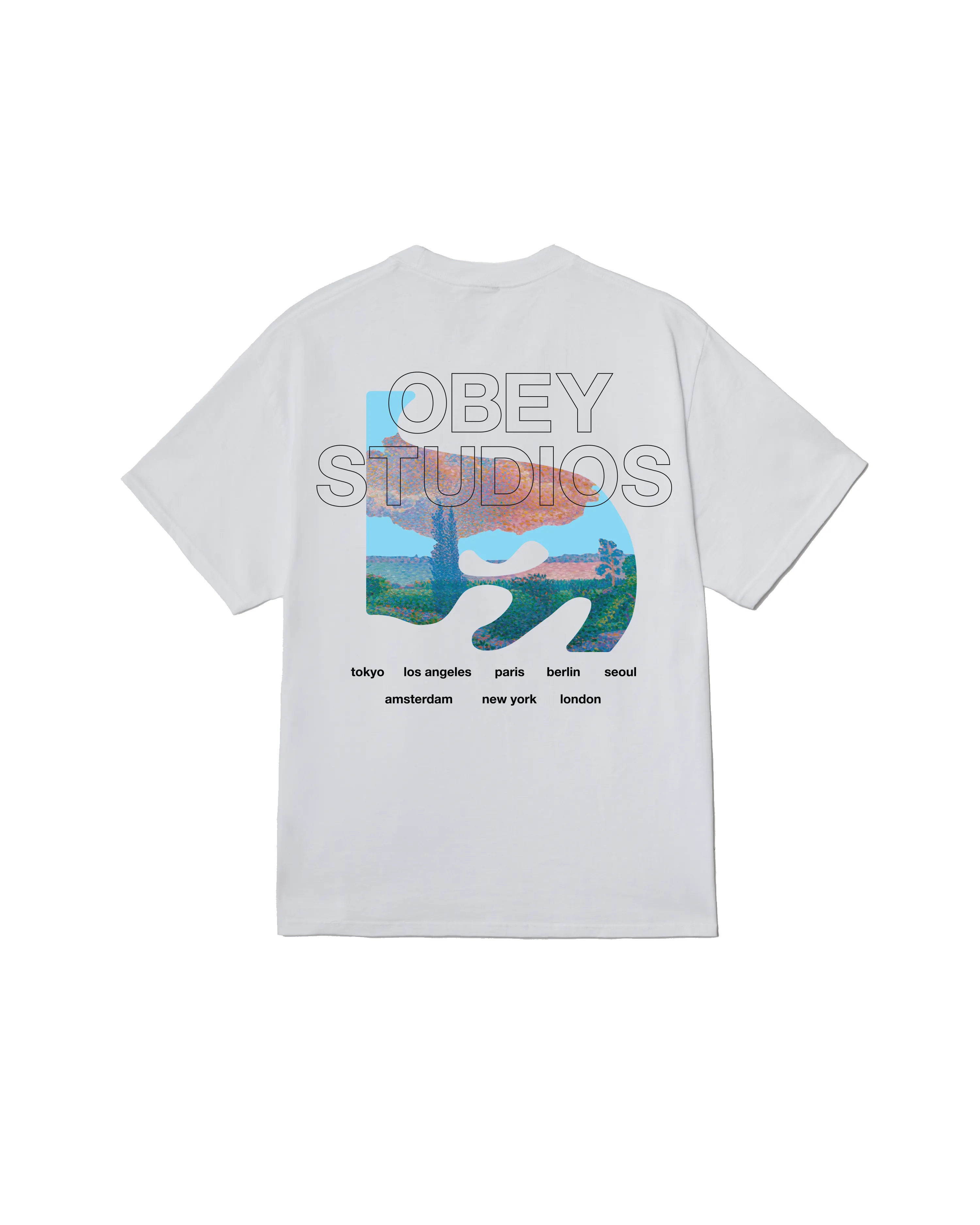 PASTURES CLASSIC T-SHIRT sold by Obey