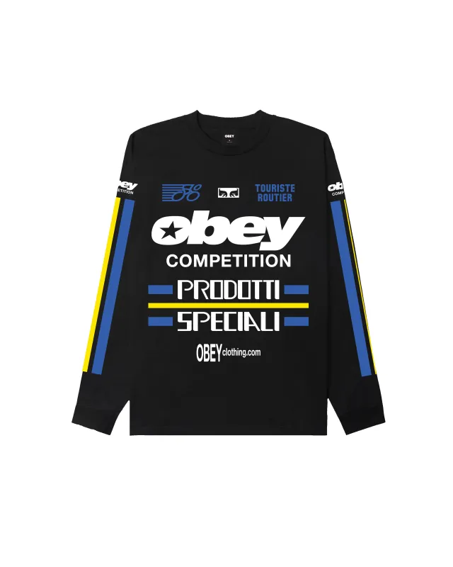 COMPETITION CLASSIC LS T-SHIRT made by Obey
