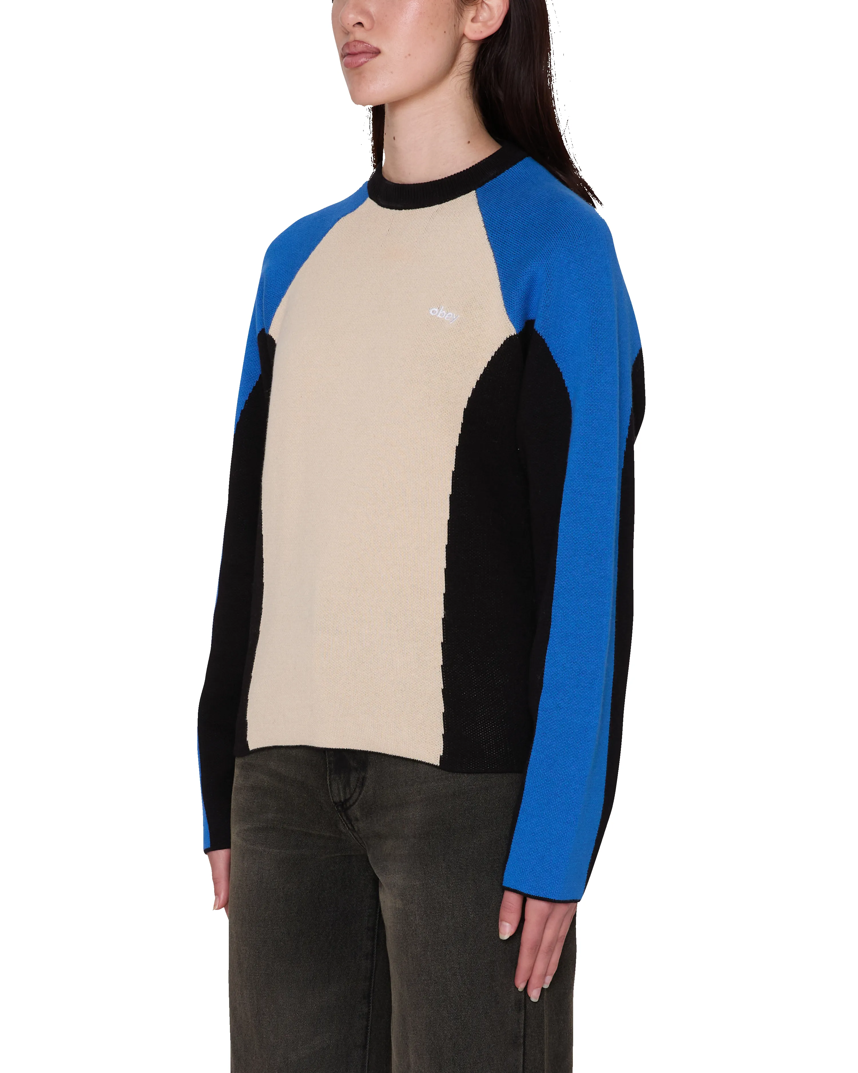 ANGIE CREW SWEATER sold by Obey product image thumbnail 2