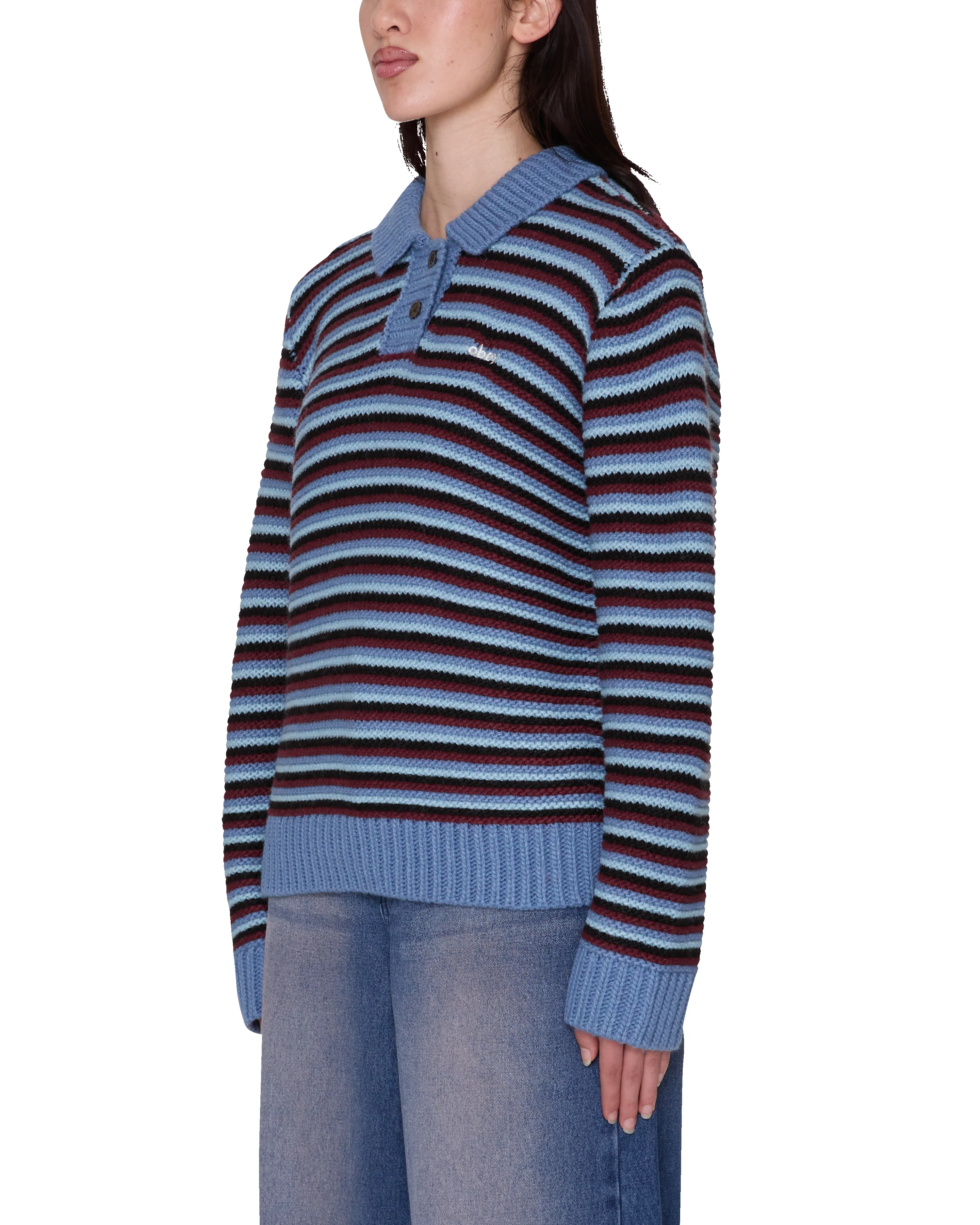 COLETTE POLO SWEATER sold by Obey product image thumbnail 2