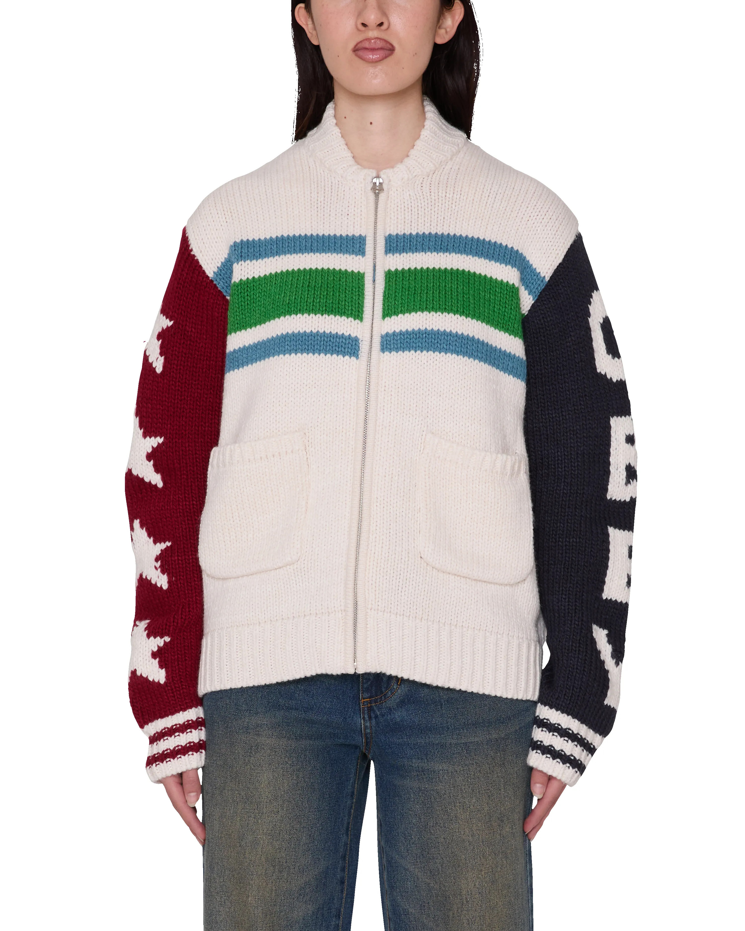 ETTA COWICHAN SWEATER sold by Obey