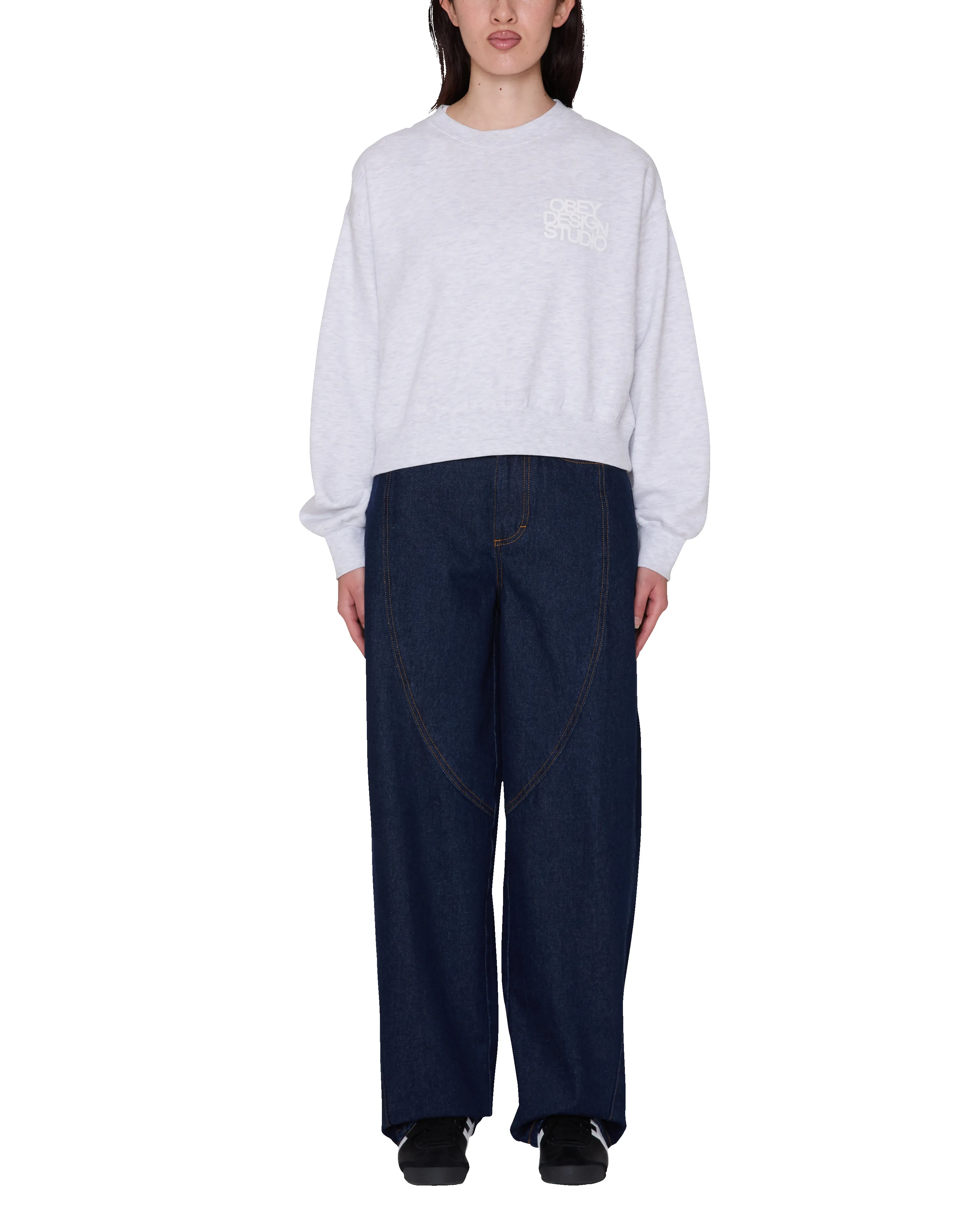 OBEY DESIGN STUDIO CROPPED CREWNECK sold by Obey product image thumbnail 4