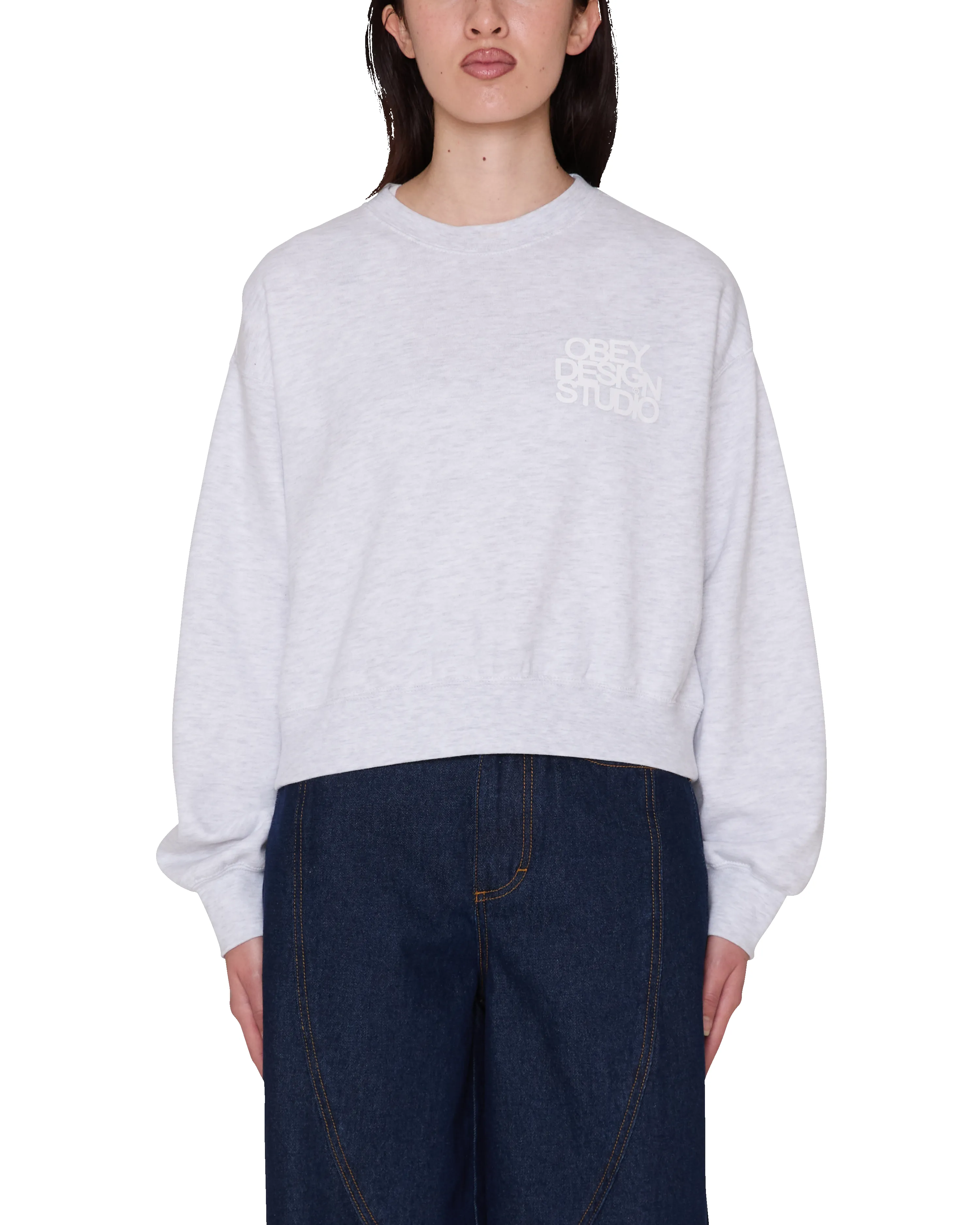 OBEY DESIGN STUDIO CROPPED CREWNECK sold by Obey product image thumbnail 2