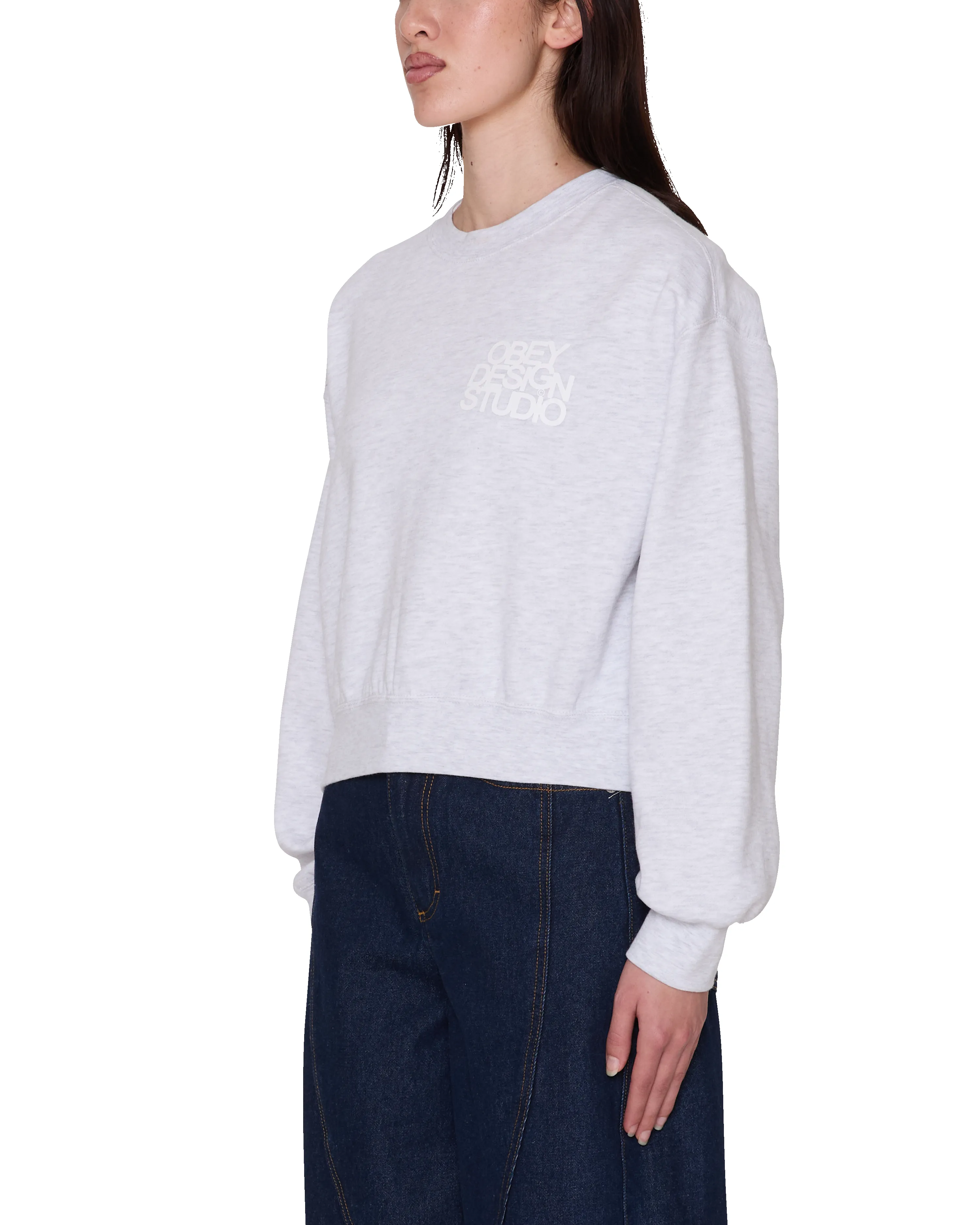 OBEY DESIGN STUDIO CROPPED CREWNECK sold by Obey product image thumbnail 3