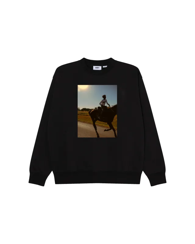 TRIAL RIDE CREWNECK made by Obey