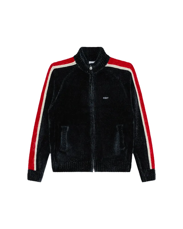 VAREN ZIP UP SWEATER made by Obey
