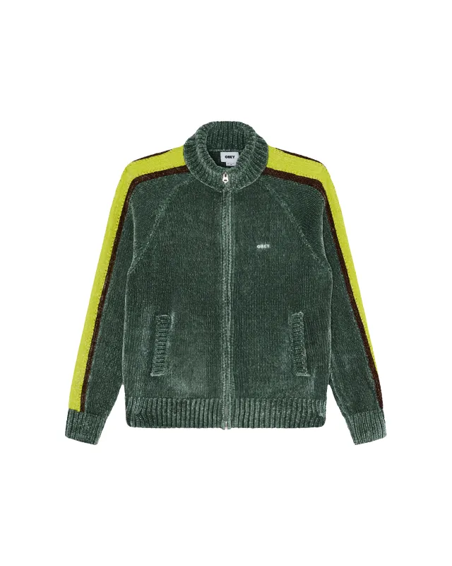 VAREN ZIP UP SWEATER made by Obey