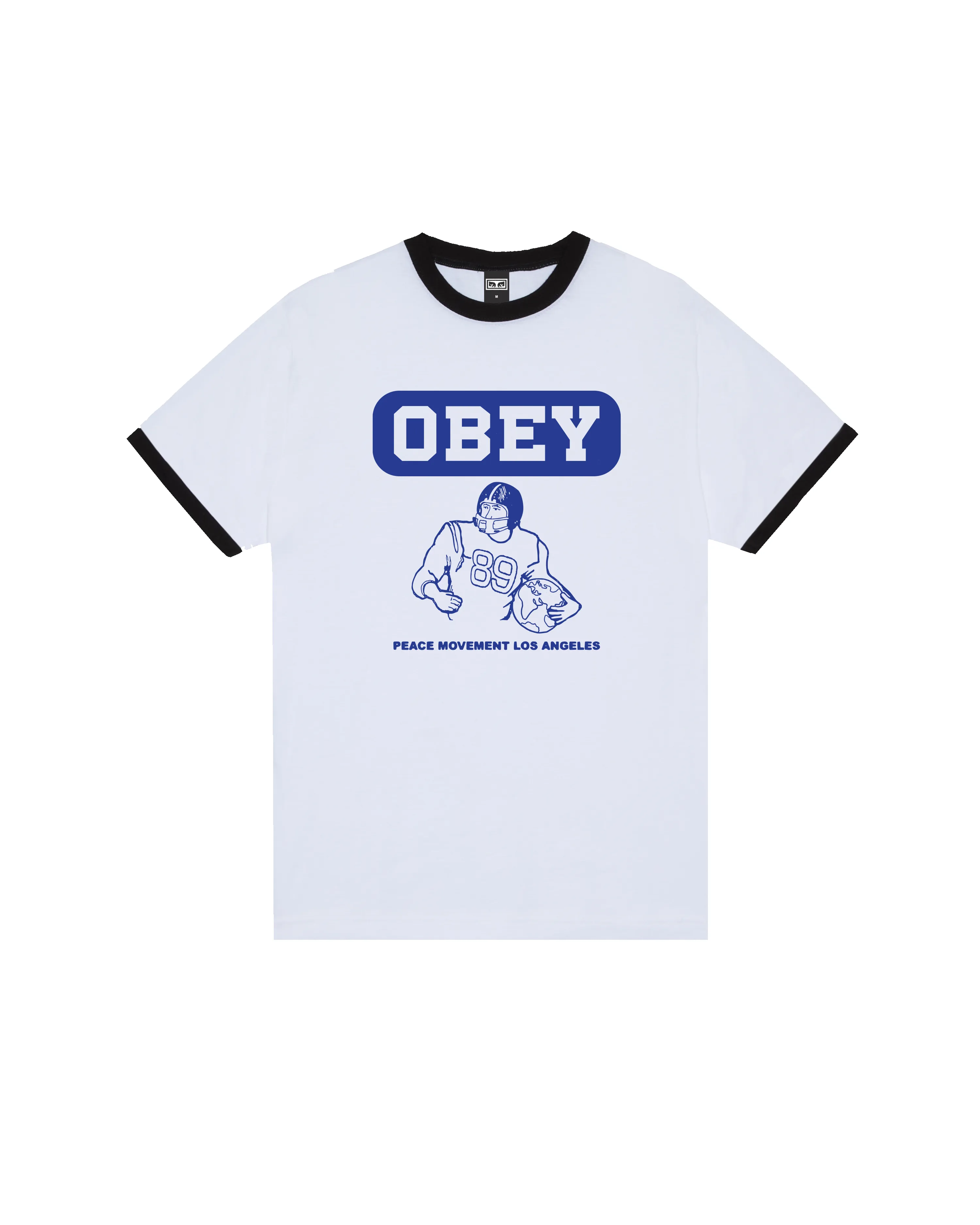 PEACE MOVEMENT RINGER T-SHIRT sold by Obey