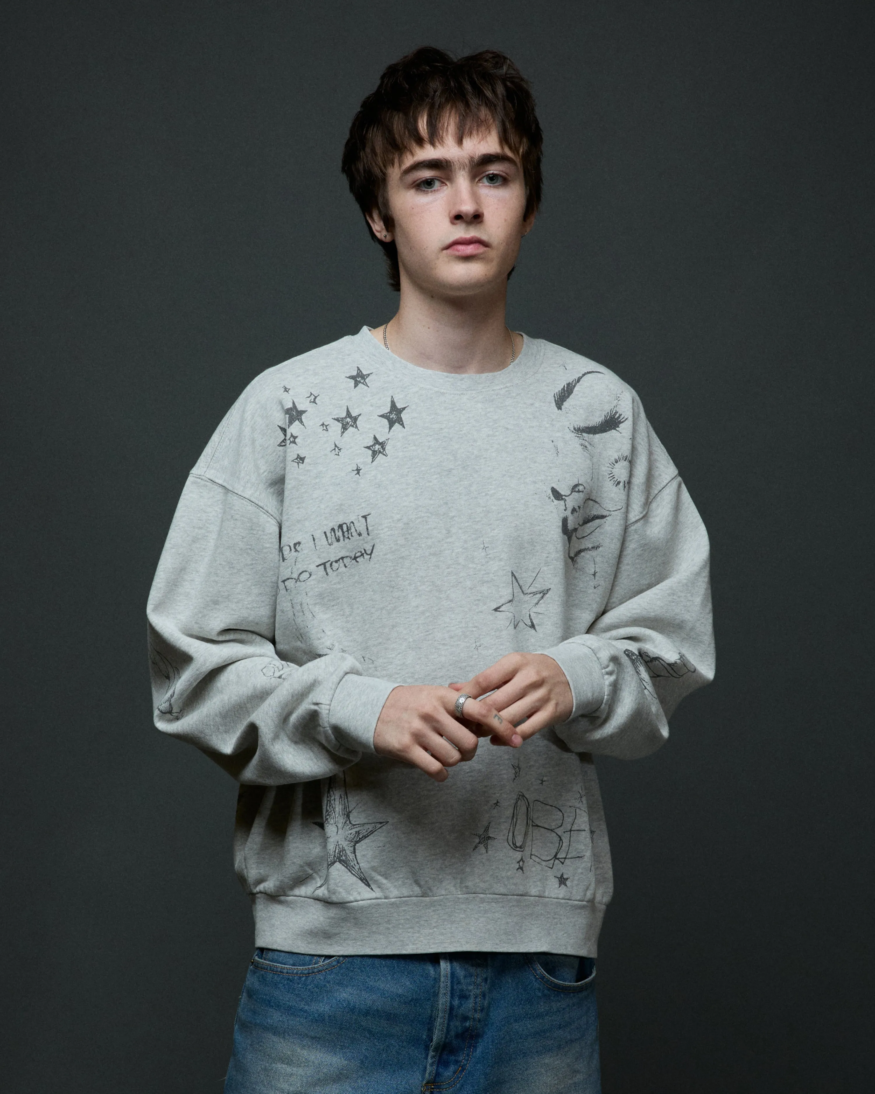 DREAMS CREWNECK sold by Obey product image thumbnail 3
