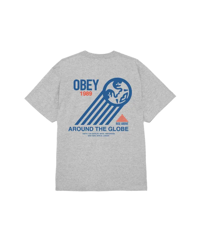 AROUND THE GLOBE CLASSIC T-SHIRT made by Obey