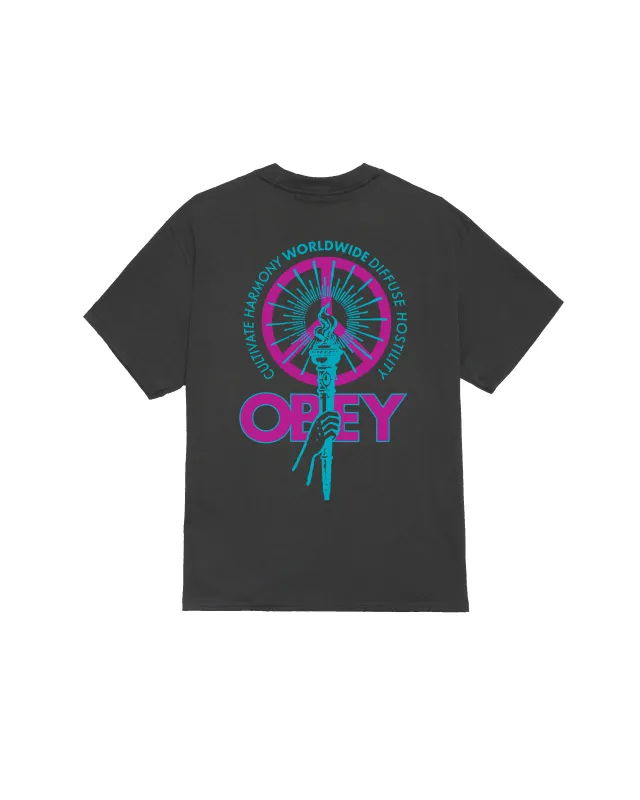 DIFFUSE HOSTILITY CLASSIC T-SHIRT made by Obey
