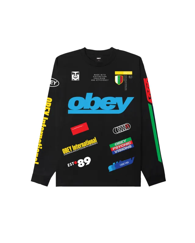 PSYCHIC VISIONS LS CLASSIC T-SHIRT made by Obey