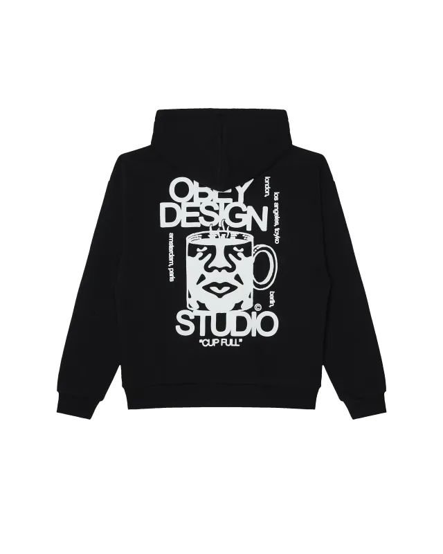 FULL MUG PULLOVER HOOD made by Obey