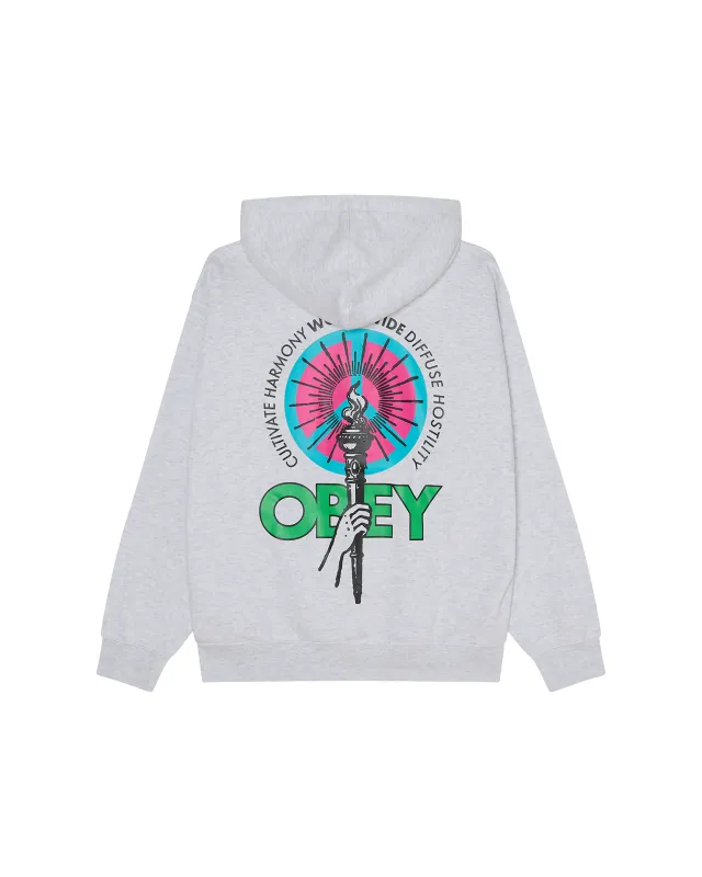 DIFFUSE HOSTILITY PULLOVER HOOD made by Obey