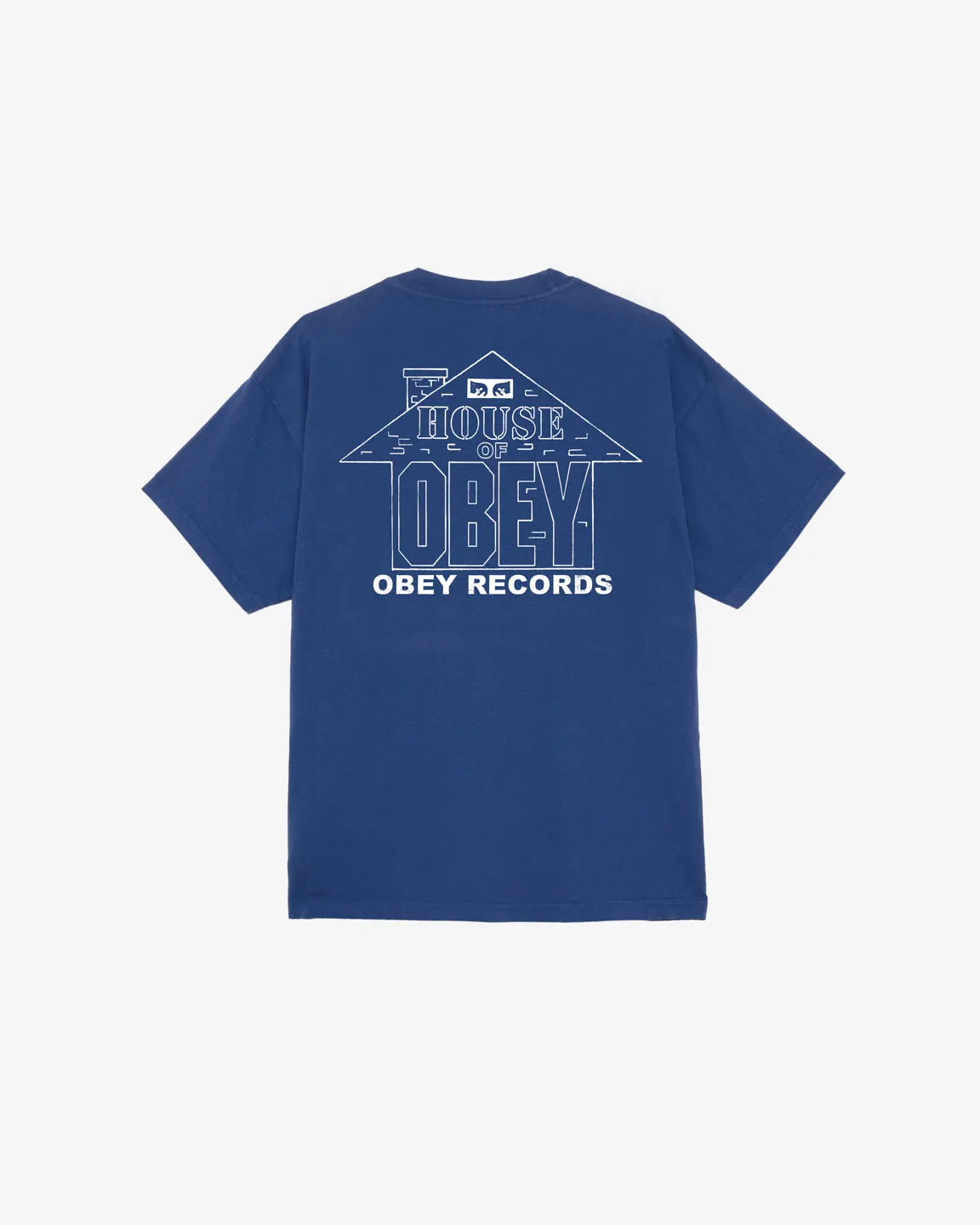 HOUSE OF OBEY RECORDS HEAVYWEIGHT T-SHIRT sold by Obey
