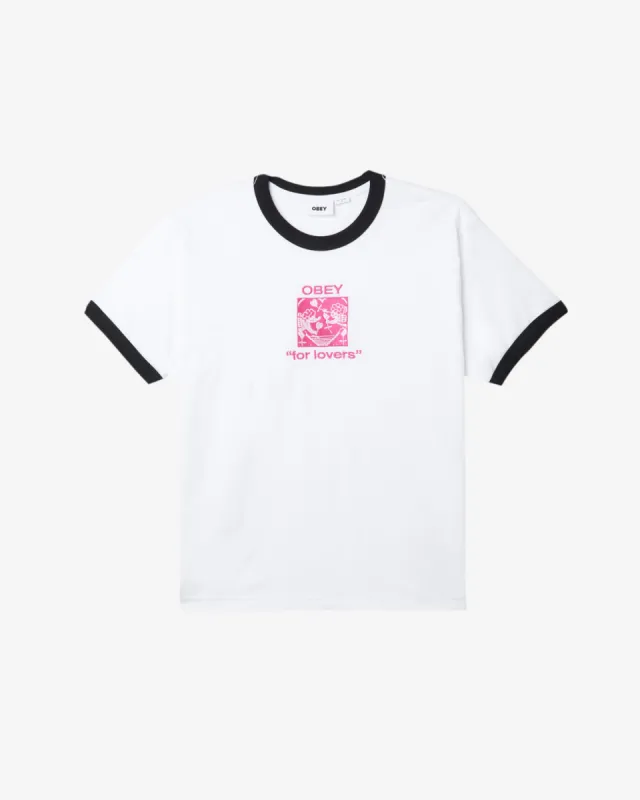 BIGWIG FOR LOVERS RINGER T-SHIRT sold by Obey