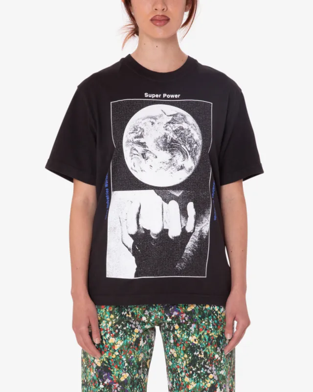 SUPER POWER MAXINE PIGMENT T-SHIRT sold by Obey