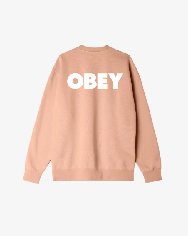 BOLD HEAVYWEIGHT CREWNECK sold by Obey