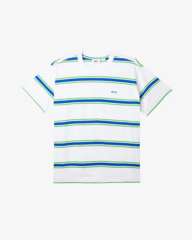 TWENTY STRIPE T-SHIRT sold by Obey