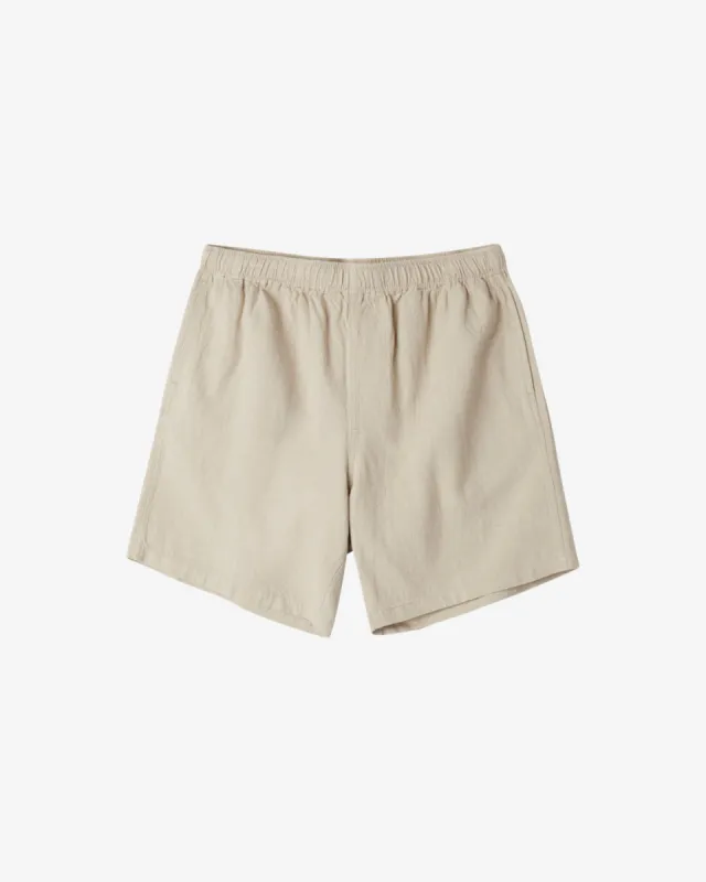 EASY LINEN SHORT sold by Obey