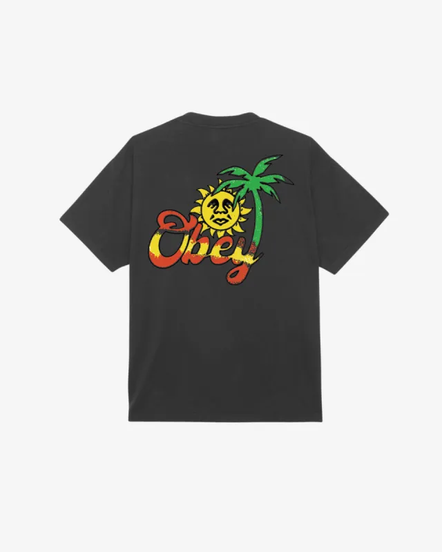 ISLAND OF OBEY HEAVYWEIGHT T-SHIRT sold by Obey