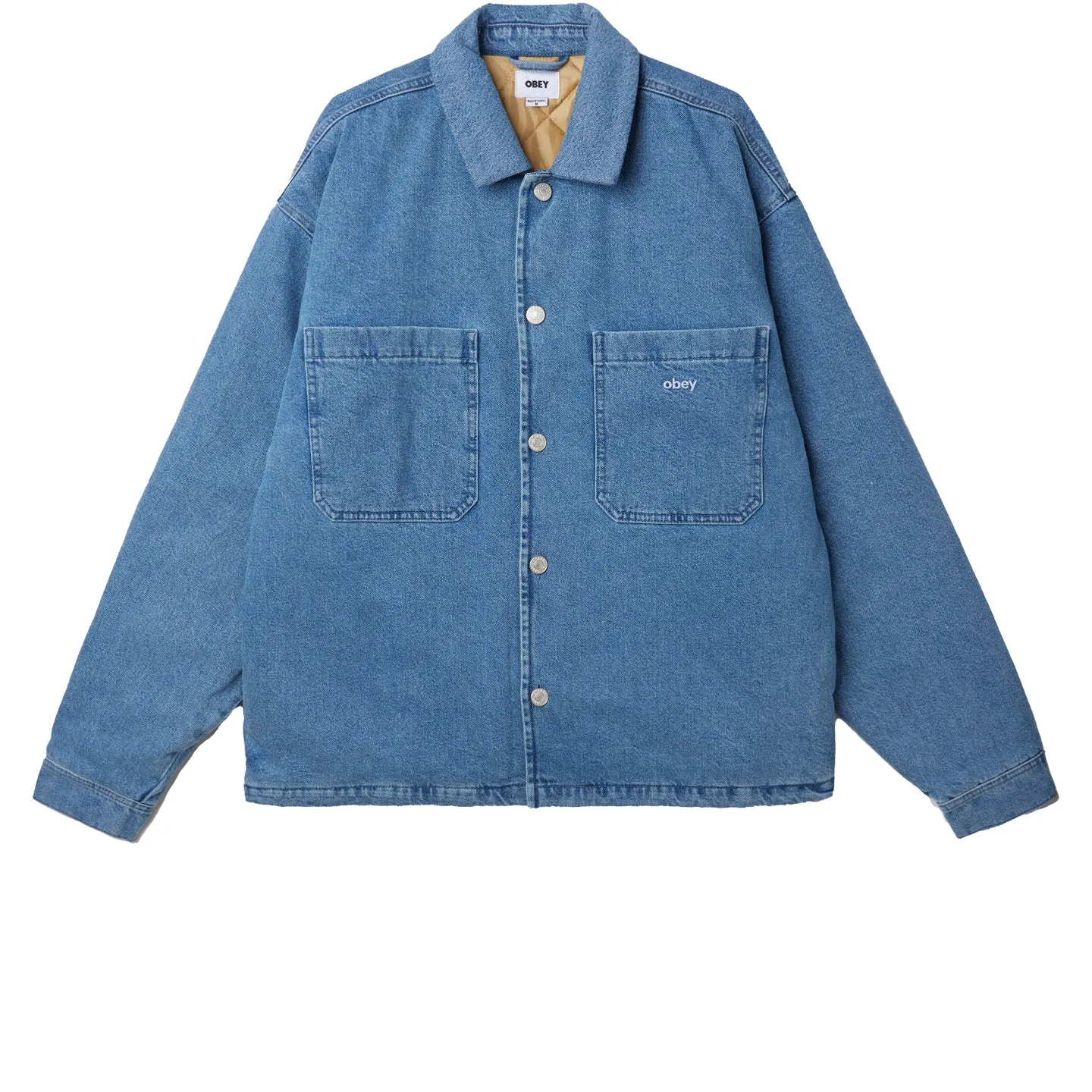 PAINTERS DENIM JACKET sold by Obey