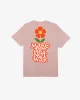 MAKE ART NOT WAR FLOWER PIGMENT T-SHIRT sold by Obey
