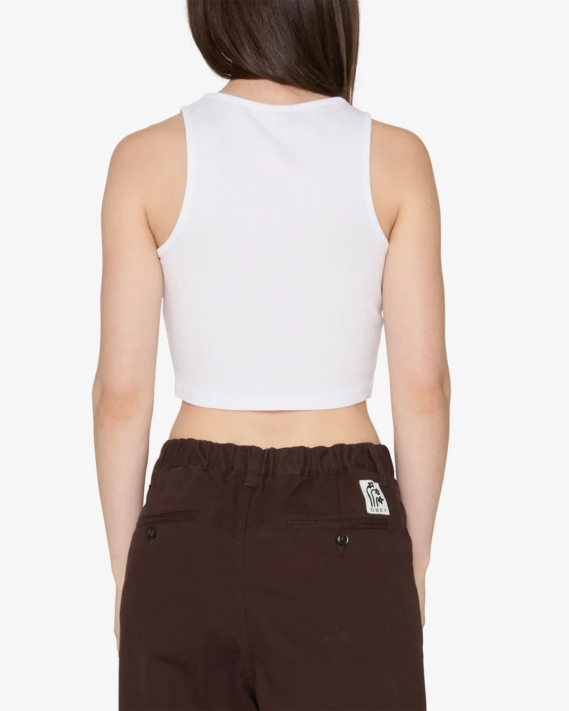 RECORDS TAG RIB TANK sold by Obey product image thumbnail 4