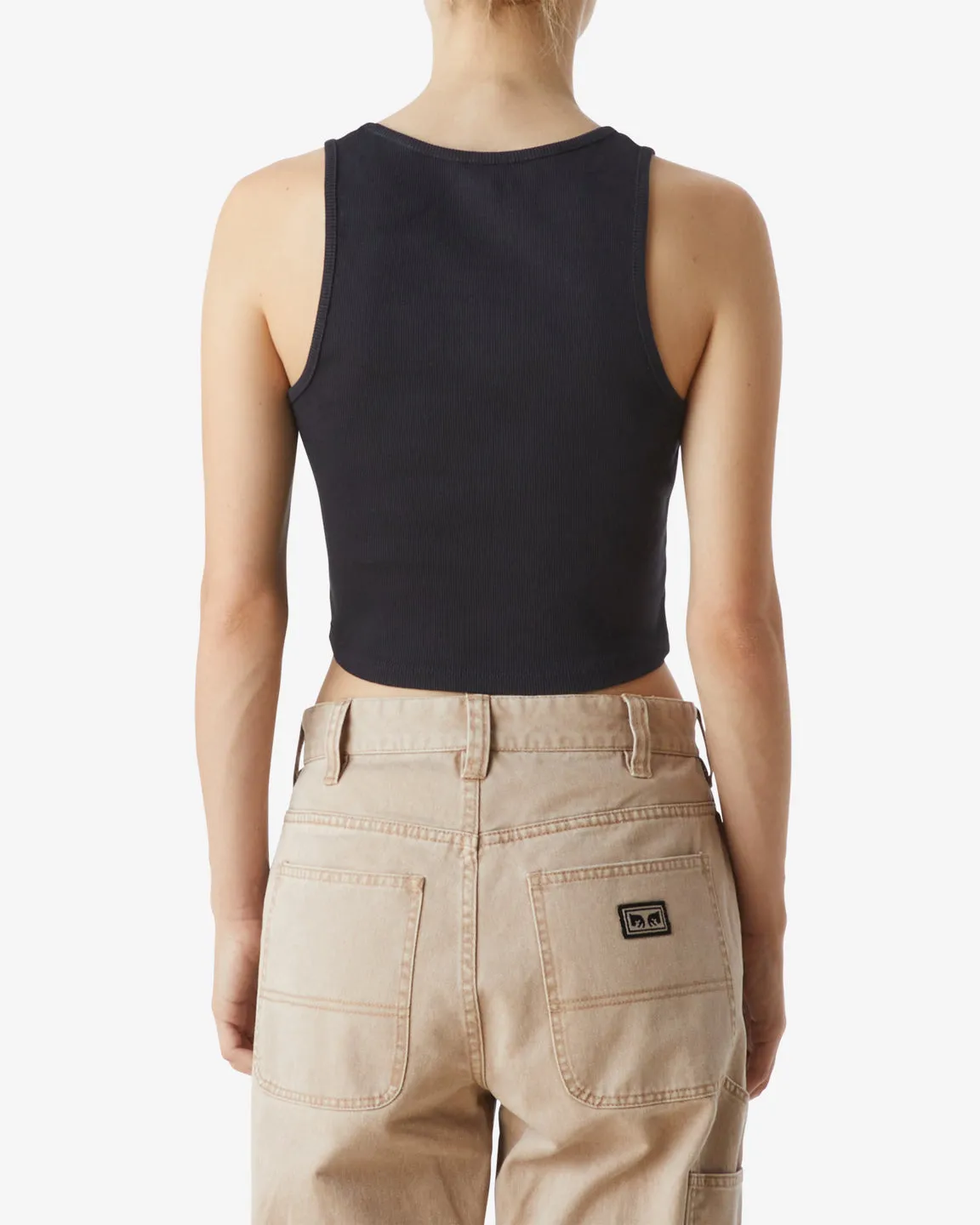 RECORDS TAG RIB TANK sold by Obey product image thumbnail 2