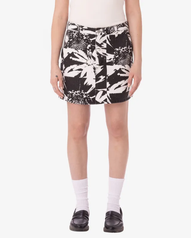 MAGNIFIED FLOWER SKIRT sold by Obey