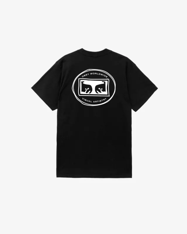 IN THE ROUND CLASSIC T-SHIRT sold by Obey