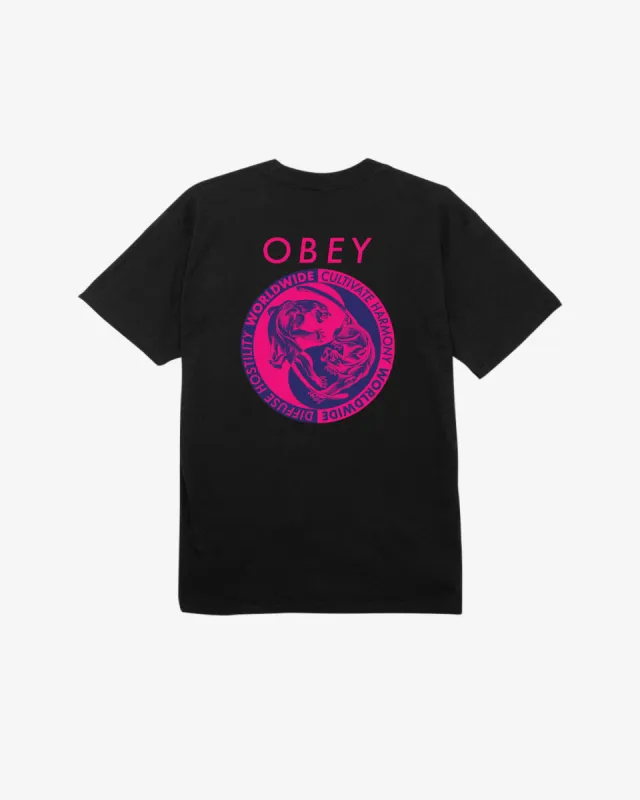 YIN YANG PANTHERS CLASSIC T-SHIRT sold by Obey