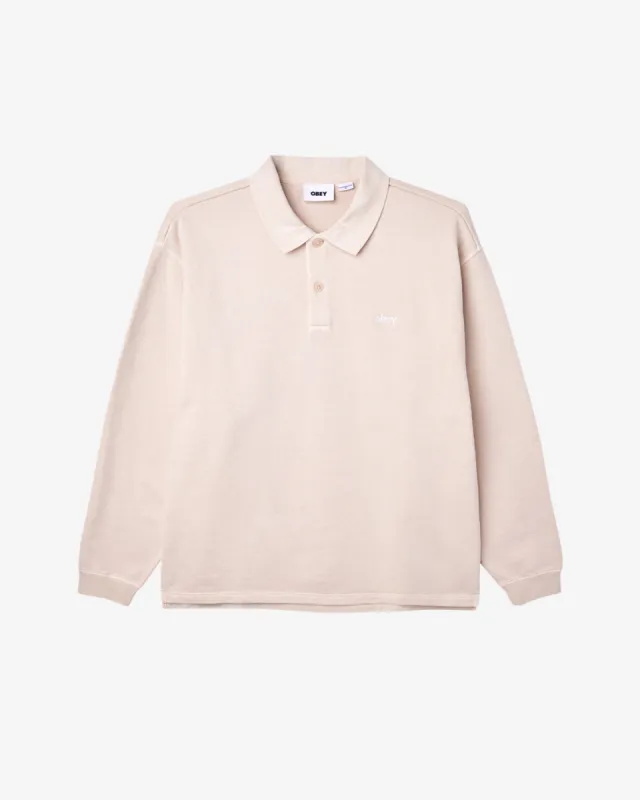 LOWERCASE PIGMENT POLO sold by Obey