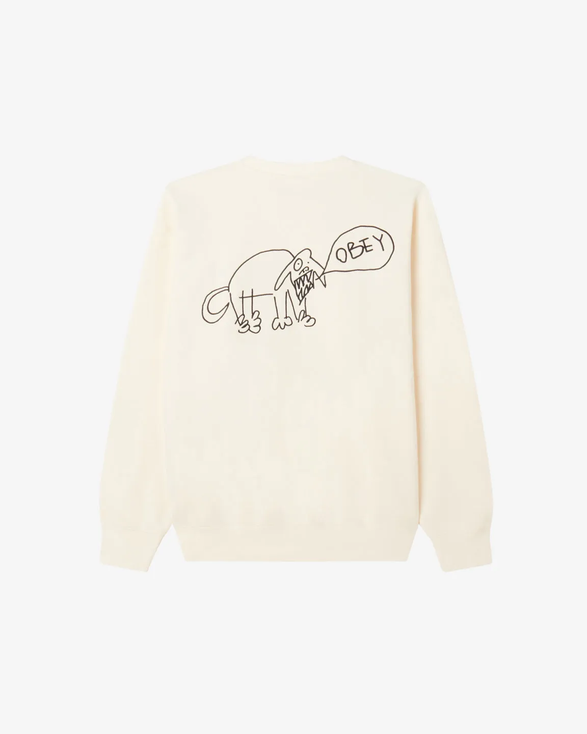 DOG DOODLE CREWNECK sold by Obey product image thumbnail 3