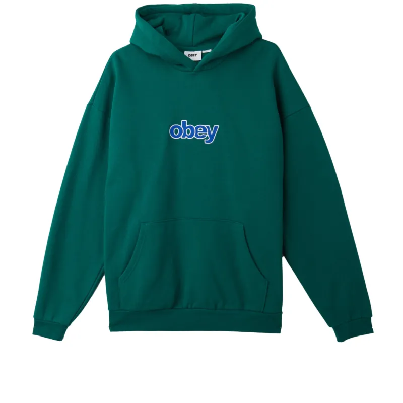 STACK EXTRA HEAVY PULLOVER HOOD sold by Obey