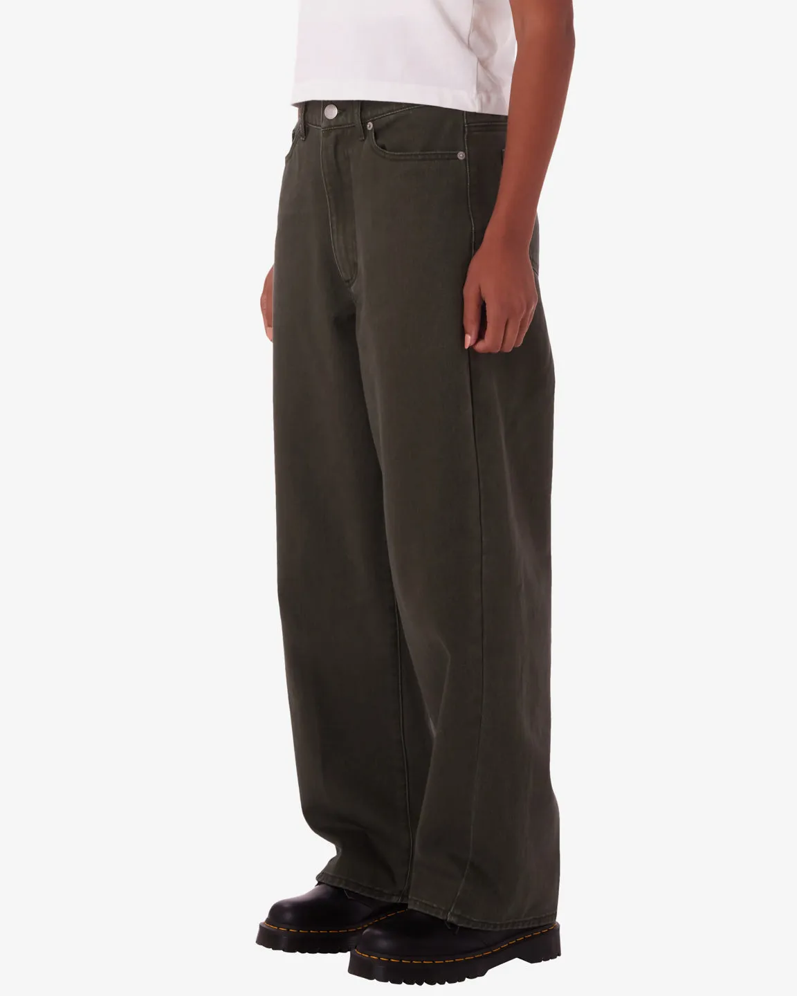 LEAH BAGGY 5-POCKET PANT sold by Obey product image thumbnail 2