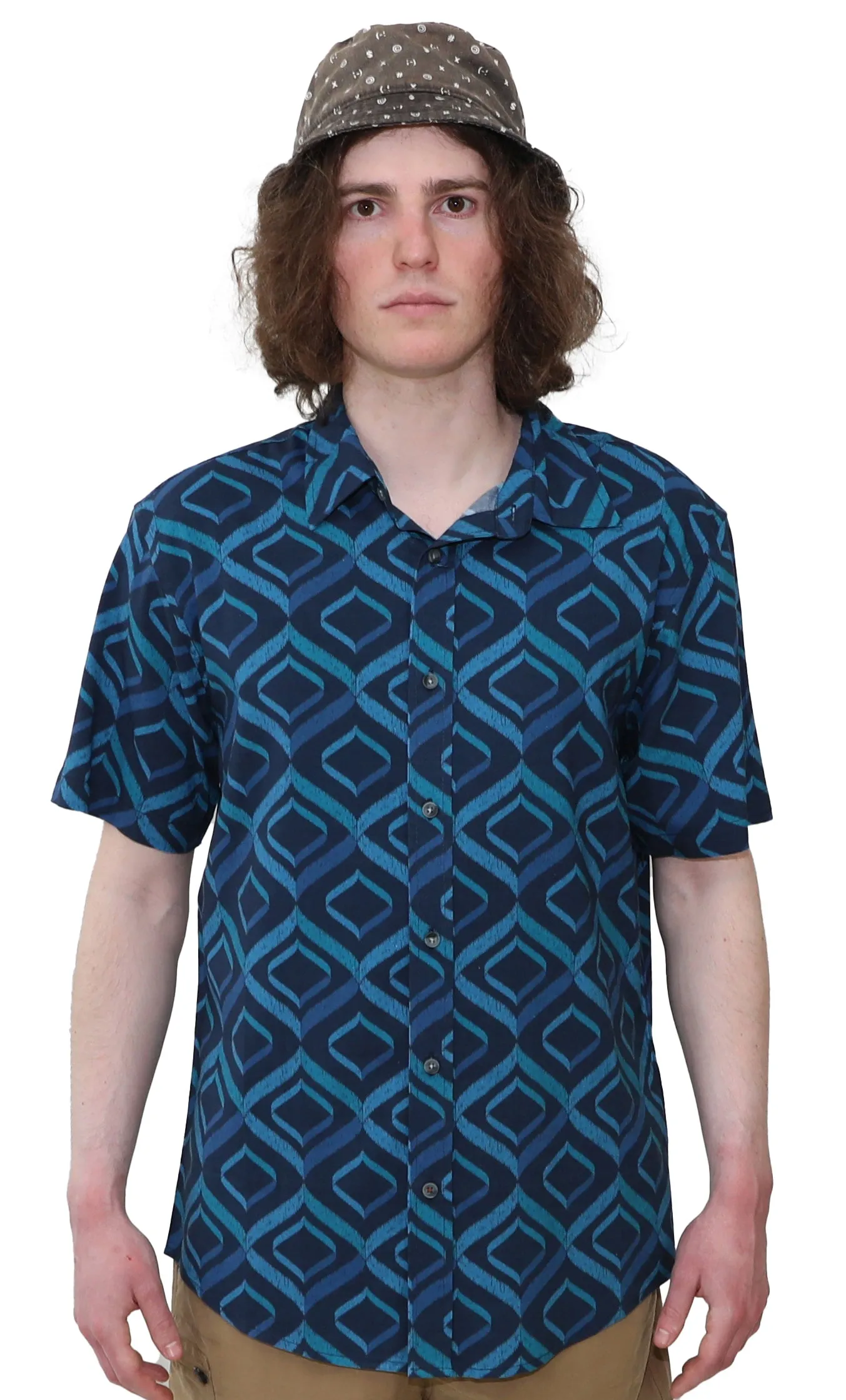 BROCTON SS PRINTED SHIRT sold by Ocean Current