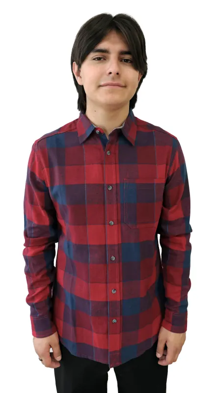 PORTSMITH LS FLANNEL SHIRT made by Ocean Current