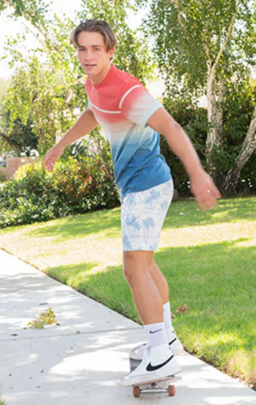 PETER SS STRIPE CREW sold by Ocean Current