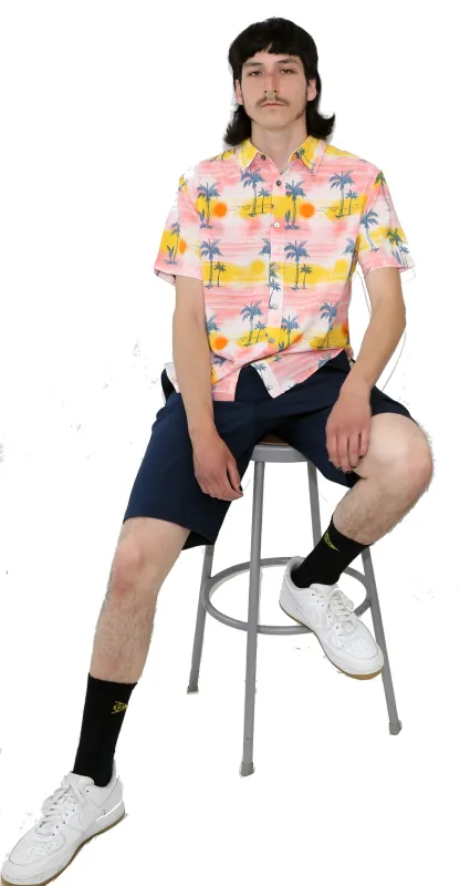 MIRAGE PRINTED WOVEN SHIRT made by Ocean Current
