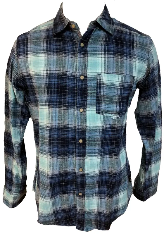THURMAN FLANNEL PLAID SHIRT sold by Ocean Current