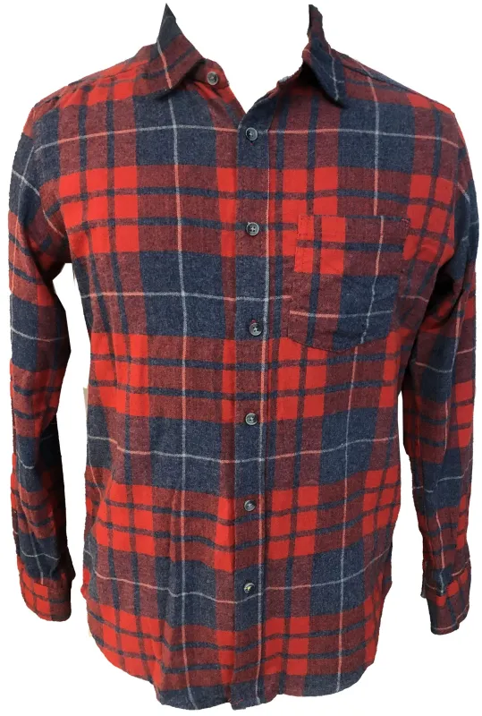 REDDICK FLANNEL PLAID SHIRT- YOUNG MENS sold by Ocean Current