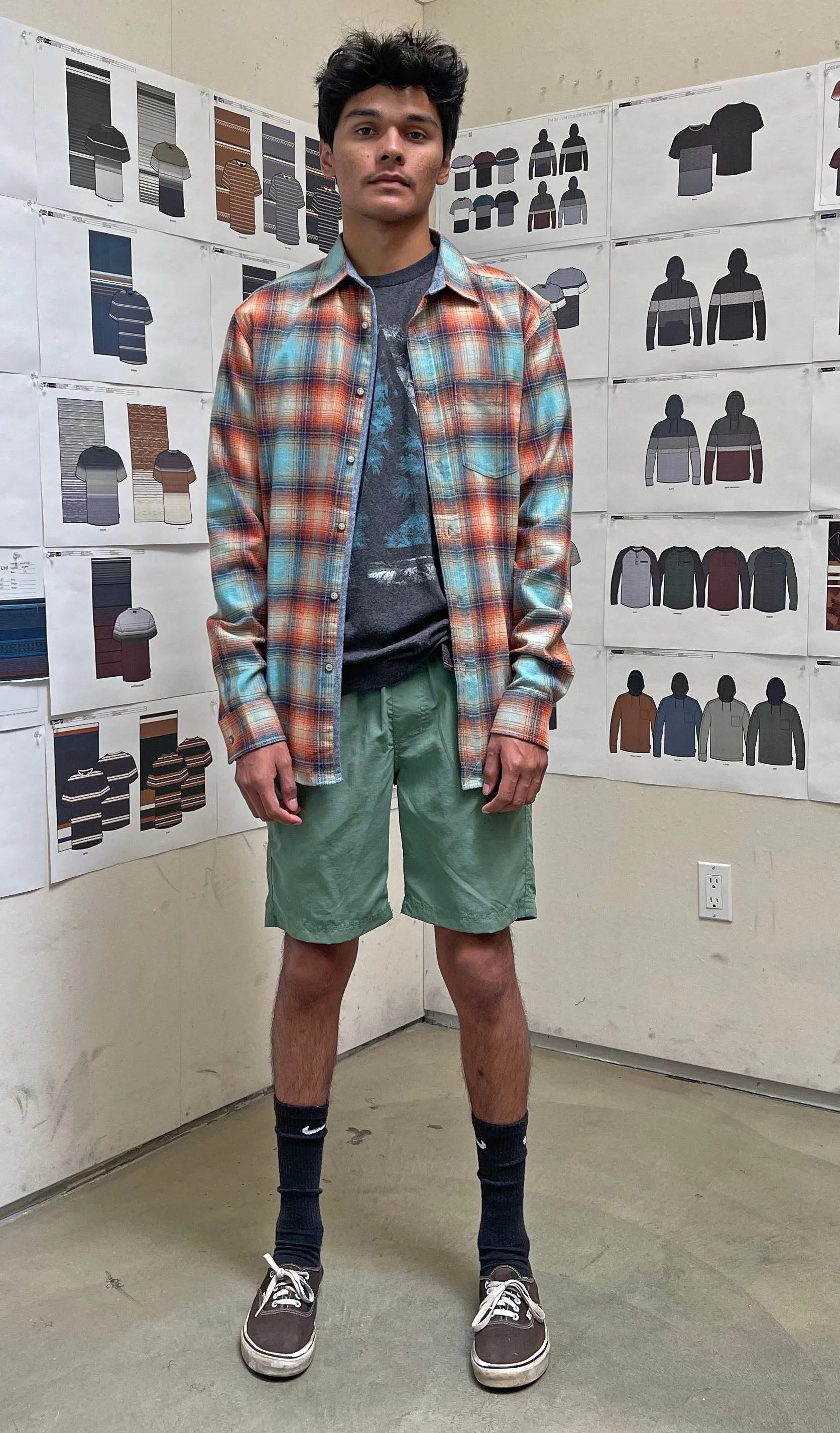 THURMAN FLANNEL SHIRT- YOUNG MEN sold by Ocean Current product image thumbnail 2