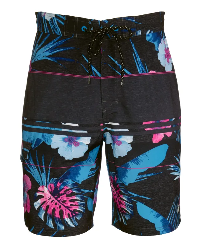 NIGHTFLOWER 4 WAY STRETCH BOARDSHORT - Young mens sold by Ocean Current