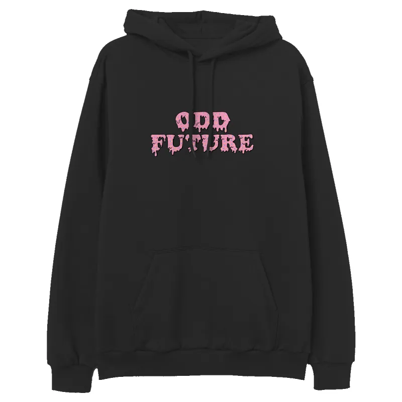 Drip Logo Hoodie - Black sold by Odd Future
