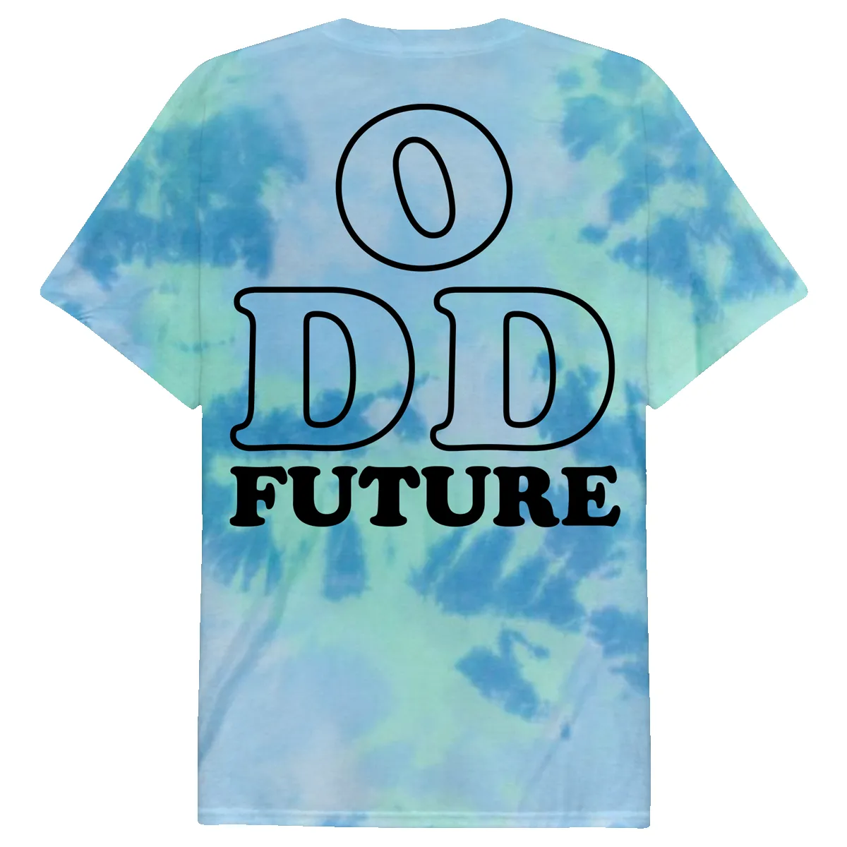 Pyramid Scheme T-shirt - Blue/Green Tie Dye sold by Odd Future product image thumbnail 3