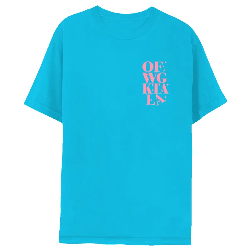 Stacked LA T-shirt - Turquoise sold by Odd Future