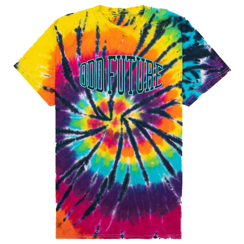 Monogram T-shirt - Lava Lamp Tie Dye sold by Odd Future