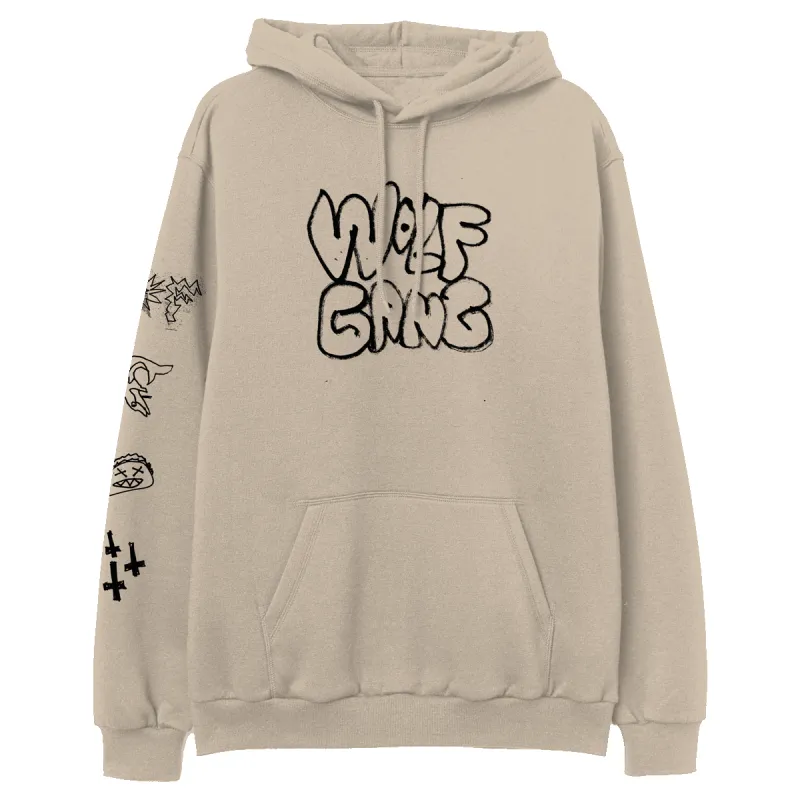 Wolf Gang Hoodie - Sand sold by Odd Future