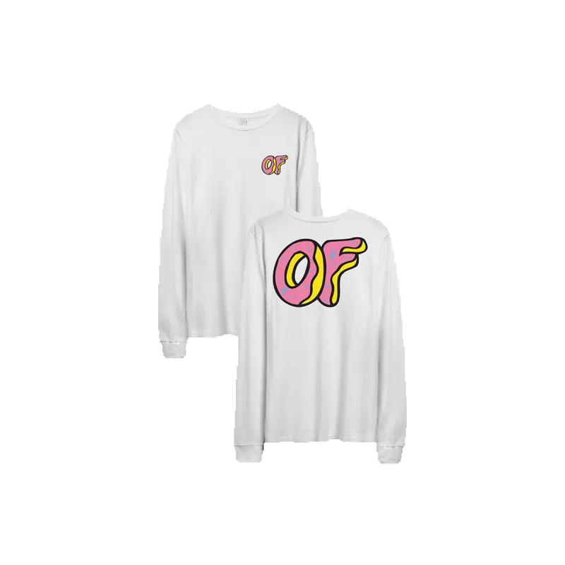 OF Sprinkles Longsleeve - White sold by Odd Future